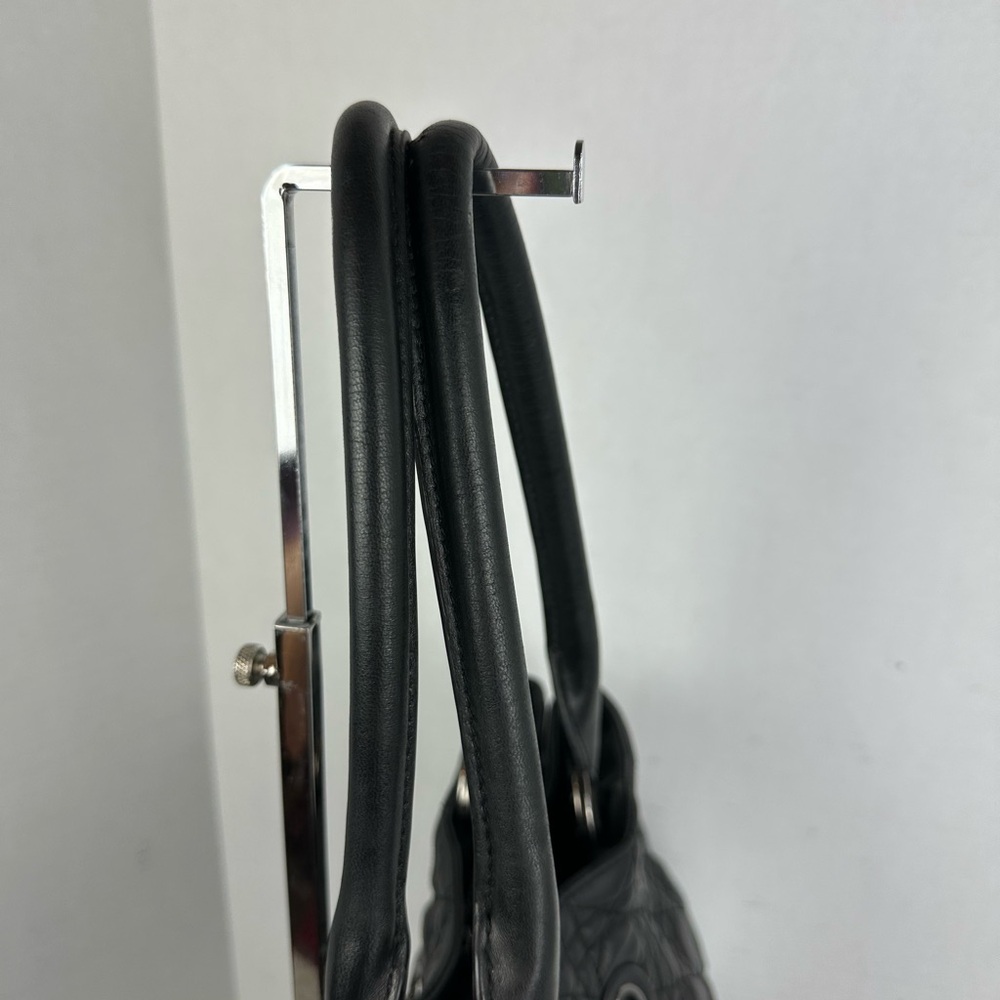 Dior Black Quilted Handbag + Dior wallet - Picture 5 of 16